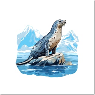 Leopard Seal Posters and Art